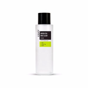 COXIR GREEN TEA BHA CLEAR TONER (150ml), Очищающий тонер для лица (150мл)