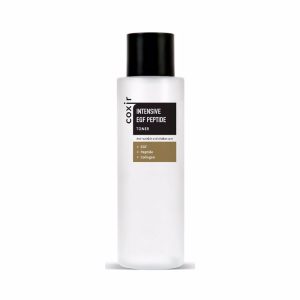 COXIR INTENSIVE EGF PEPTIDE TONER (150ml), Антивозрастной тонер для лица с пептидами (150мл)