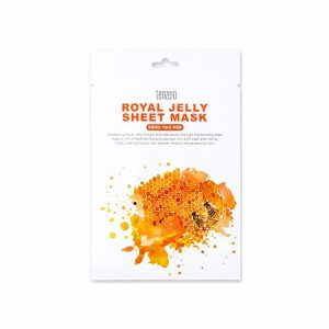 TENZERO ROYAL JELLY SHEET MASK 10ea, Тканевая маска для лица с маточным молочком