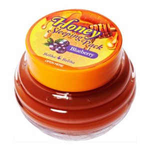 HOLIKA HOLIKA HONEY SLEEPING PACK BLUEBERRY (90ml), Медовая ночная маска с экстрактом черники (90мл)