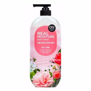 ON THE BODY REAL MOISTURE BODY WASH PEONY BOUQUET (900gr), Увлажняющий гель для душа с ароматом пиона (900гр)