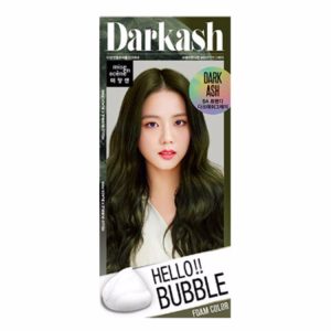 MISE EN SCENE HELLO BUBBLE HAIR FOAM COLOR - 5A DARK ASH GRAY (1ea), Краска-пенка для волос 5A Темно-пепельный (1шт)