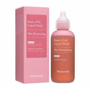 MAMONDE ROSE +PHA LIQUID MASK (80ml), Ночная жидкая маска для лица (80мл)