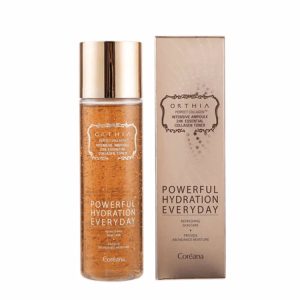 COREANA ORTHIA PERFECT COLLAGEN INTENSIVE AMPOULE 24K ESSENTIAL COLLAGEN TONER (260ml), Тонер с коллагеном и 24к золотом (260мл)