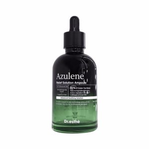 DR.ESTHE AZULENE RELIEF SOLUTION AMPOULE (52ml), Успокаивающая ампульная сыворотка с азуленом (52мл)