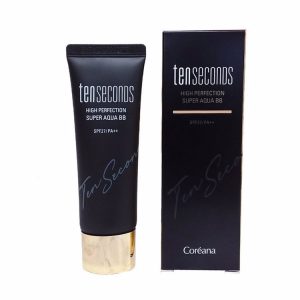 COREANA TEN SECONDS HIGH PERFECTION SUPER AQUA BB #21 LIGHT SPF27/PA++ (50ml), Увлажняющий BB крем (50мл)