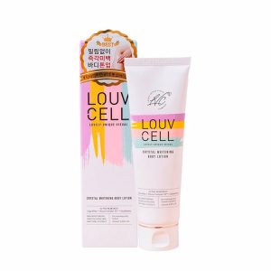 LOUVCELL CRYSTAL WHITENING BODY LOTION (120ml), Отбеливающий лосьон для тела (120мл)
