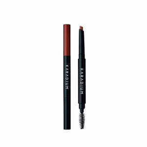 KARADIUM FLAT EYEBROW PENCIL NO.1 BLACK BROWN (3gr), Карандаш для бровей №1 Черно-коричневый (3гр)