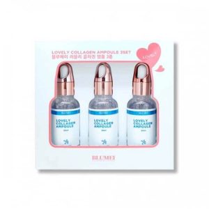 BLUMEI LOVELY COLLAGEN AMPOULE 3SET (30ml+30ml+30ml), Омолаживающий набор ампул с коллагеном (30мл+30мл+30мл)