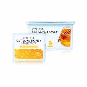 KOELCIA GET SOME HONEY MASK PACK (30ea), Набор тканевых масок с экстрактом мёда (30шт)
