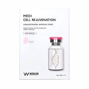 WONJIN EFFECT POWER REJUVENATION MASK (30g*10ea ), Очищающая маска для интенсивного омоложения (30г*10шт)