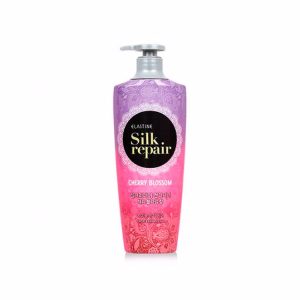 ELASTINE SILK REPAIR CHERRY BLOSSOM CONDITIONER  550ml, Кондиционер для придания блеска волосам
