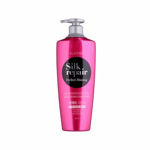 ELASTINE SILK REPAIR PERFECT SHINING CONDITIONER (550ml), Восстанавливающий кондиционер на основе шелка для придания блеска (550мл)