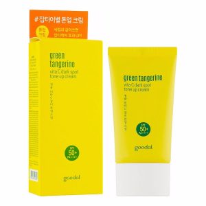GOODAL GREEN TANGERINE VITA C DARK SPOT TONE UP CREAM SPF50+PA++++ (50ml), Солнцезащитный крем-основа c витамином С (50мл)