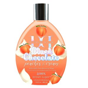 Крем для солярия для великолепного бронзового оттенка и нежной кожи - Tan Incorporated Peach & Cream 400x Black Chocolate