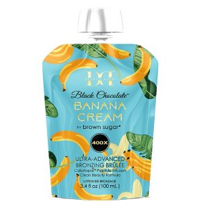 Крем для солярия с ультратемными бронзантами - Tan Incorporated Double Dark Black Chocolate Banana Cream 400X (дой-пак)
