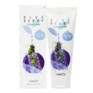 Med B Пенка для умывания с экстрактом голубики и содой - Blueberry soda foam, 100мл