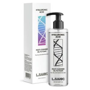 L.Sanic Масло-пенка с гиалуроновой кислотой - Hyaluronic acid oil to foam cleans, 120мл