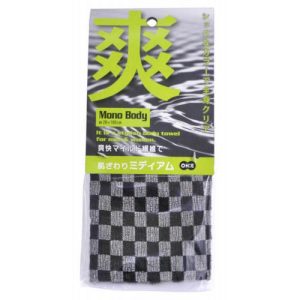 Ohe Мочалка для тела средней жесткости, 23*120см - Mono body nylon towel hard plaid, 1шт