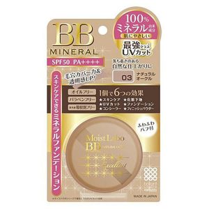 Meishoku Пудра рассыпчатая минеральная (тон3,нат. охра) - Moisto-labo BB mineral foundation, 13г