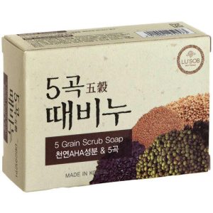 DongBang Мыло-скраб с древесным углем - Charcoal stain remover soap, 100г