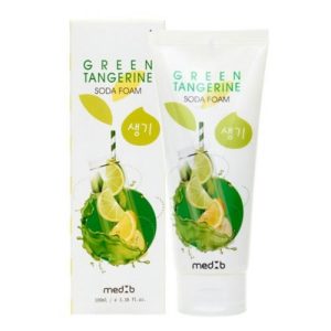 Med B Пенка для умывания с экстрактом зеленого мандарина и содой - Green tangerine soda foam, 100мл