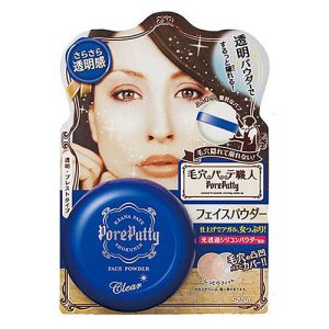 Sana Пудра компактная прозрачная - Pore putty face powder clear, 15г