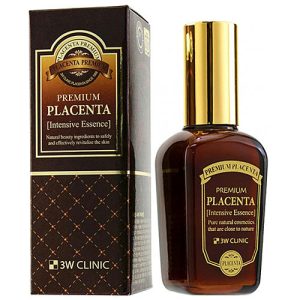 3W Clinic Эссенция с экстрактом плаценты омолаживающая - Premium placenta intensive essence, 50мл