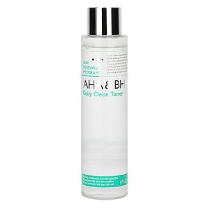 Mizon Тонер для лица - Aha & bha daily clean toner, 150мл