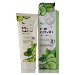 Ekel Пенка для умывания с экстрактом огурца - Cucumber foam cleanser, 180мл