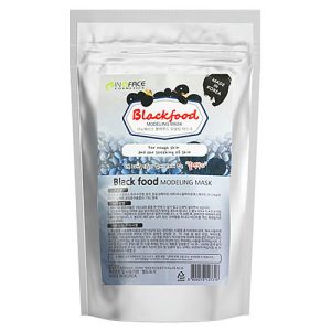 Inoface Маска альгинатная с древесным углем - Blackfood modeling mask, 200г
