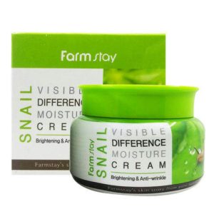 FarmStay Крем увлажняющий с улиточным муцином - Visible difference moisture сream, 100мл
