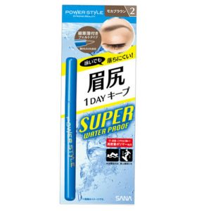 Sana Подводка для бровей жидкая водостойкая «серо-коричневый» - Power style liquid eyebrow, 1шт