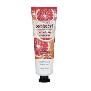 Soleaf Крем для рук Грейпфрутовый фреш - So softee hand cream grapefruit, 50мл