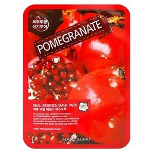 May Island Маска для лица тканевая Гранат - Real essence mask pack, 25мл