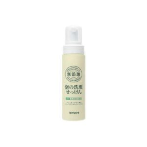 Miyoshi Средство для умывания пенящееся - Additive free bubble face wash, 200мл