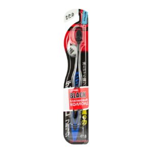 DentalPro Щетка зубная одноуровневая «жесткая» – Black compact head, 1шт