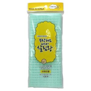 Insan Мочалка для тела средней жесткости «светло-зеленая» - New cool bath wash towel , 1шт