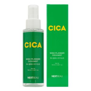 NEXTBEAU Мист с центеллой азиатской восстанавливающий - wish planner cica mist, 100мл