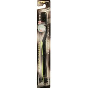 EQ Maxon Щетка зубная с угольным напылением в ассортименте – Tooth brush nano charcoal, 1шт