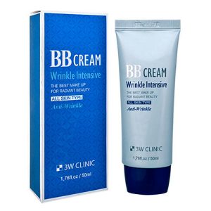 3W Clinic Крем BB восстанавливающий с антивозрастным эффектом - BB Cream wrinkle intensive, 50мл