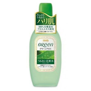 Meishoku Лосьон увлажняющий и подтягивающий кожу лица - Green plus aloe astringent, 170мл