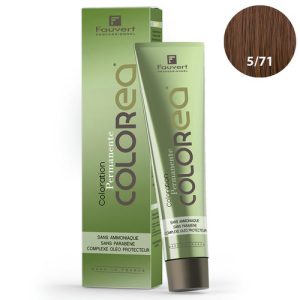 FAUVERT, Перманентный краситель с олеопротектором жожоба Colorea 5/71, 100 мл