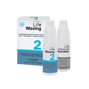 FARMAVITA, Химическая завивка для поврежденных волос в наборе Life Waving Kit "2", 2*110 мл