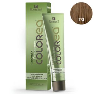FAUVERT, Перманентный краситель с олеопротектором жожоба Colorea 7/3, 100 мл