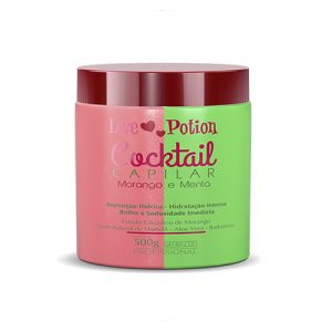 LOVE POTION, Профессиональная маска для волос Cocktail Moranga & Menta, 500 мл