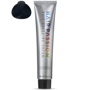 HAIR PASSION, Краска для волос Coloring Cream Natural Collection 1/N, 100 мл