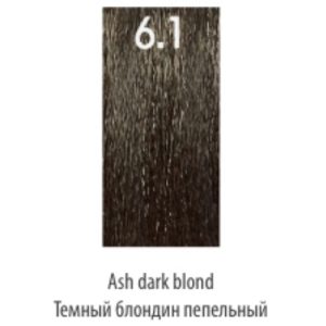 LUXOR, Стойкая крем-краска для волос LuxColor 6/1, 100 мл