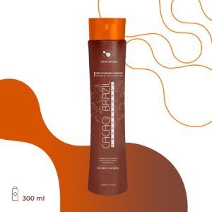 NANO BRAZIL, Шампунь для волос Шаг 1 CACAO BRAZIL Deep Cleansing Shampoo, 300 мл