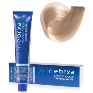 INEBRYA, Крем-краска для волос безаммиачная Bionic Color 10/0, 100 мл